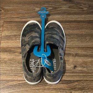 NWT Target Camo Slip-ons Sz 6